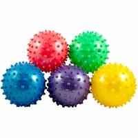 Мяч надувной массажный d-8 см. (материал:ПВХ,цвета Mix:красный/синий/зеленый/розовый) F18566