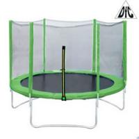 Батут DFC Trampoline Fitness 6ft наружн.сетка, св.зел. (183см)
